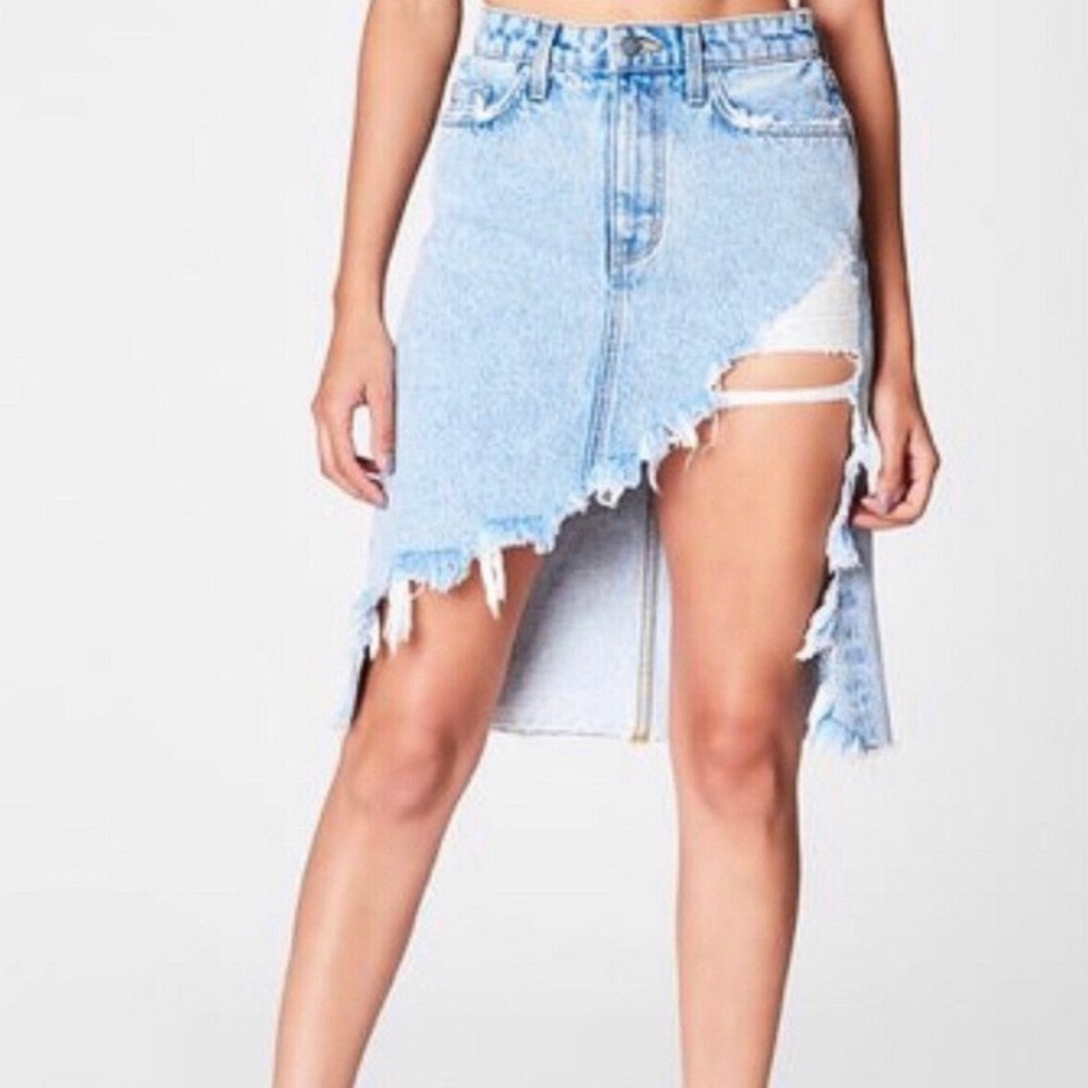 Carmar Trenton Iras Asymmetrical High Cut Skirt